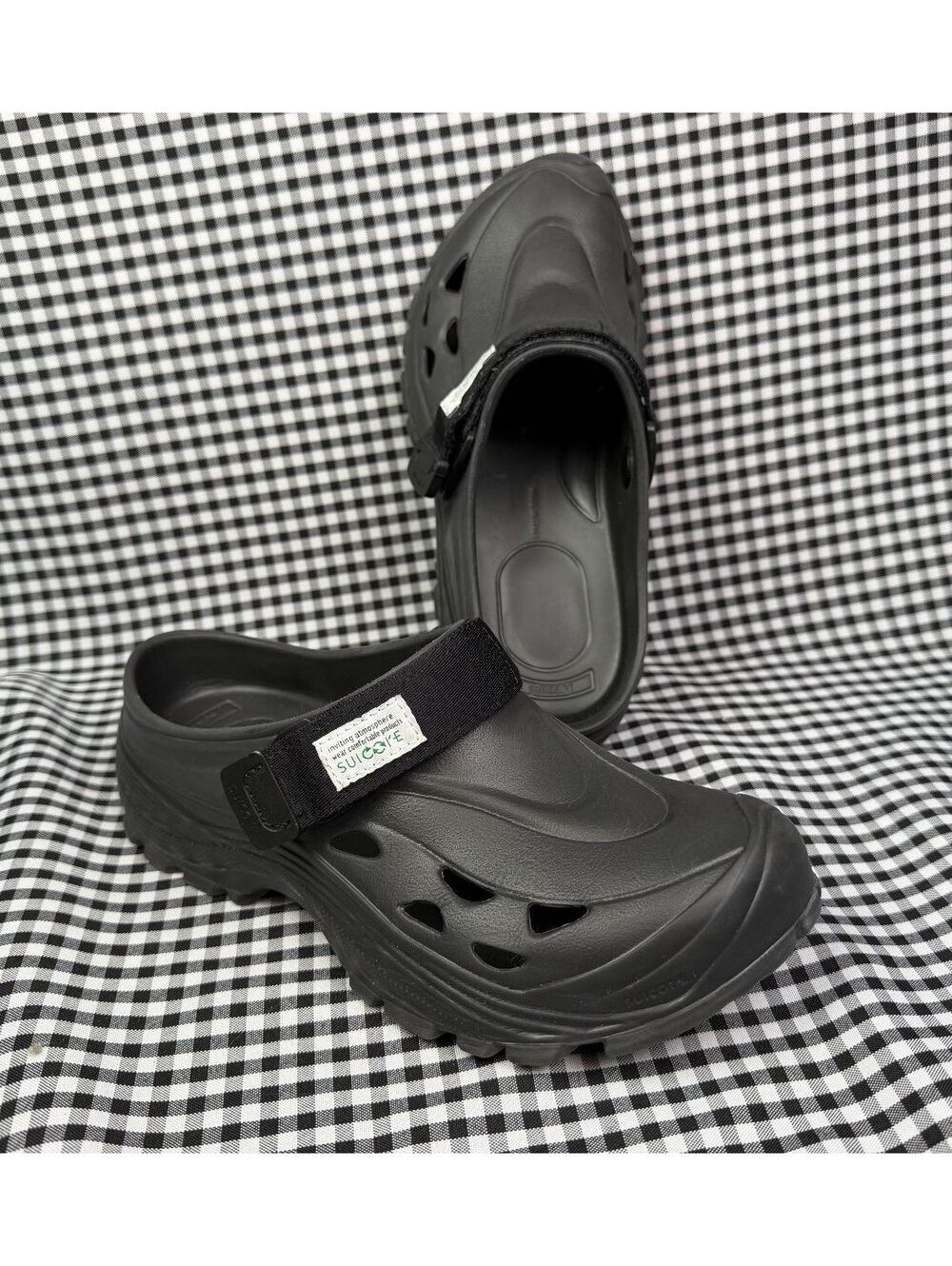 Suicoke MOK Black Clogs Shoes Men 5 Women 7 Made Italy Outdoor Gorpcore